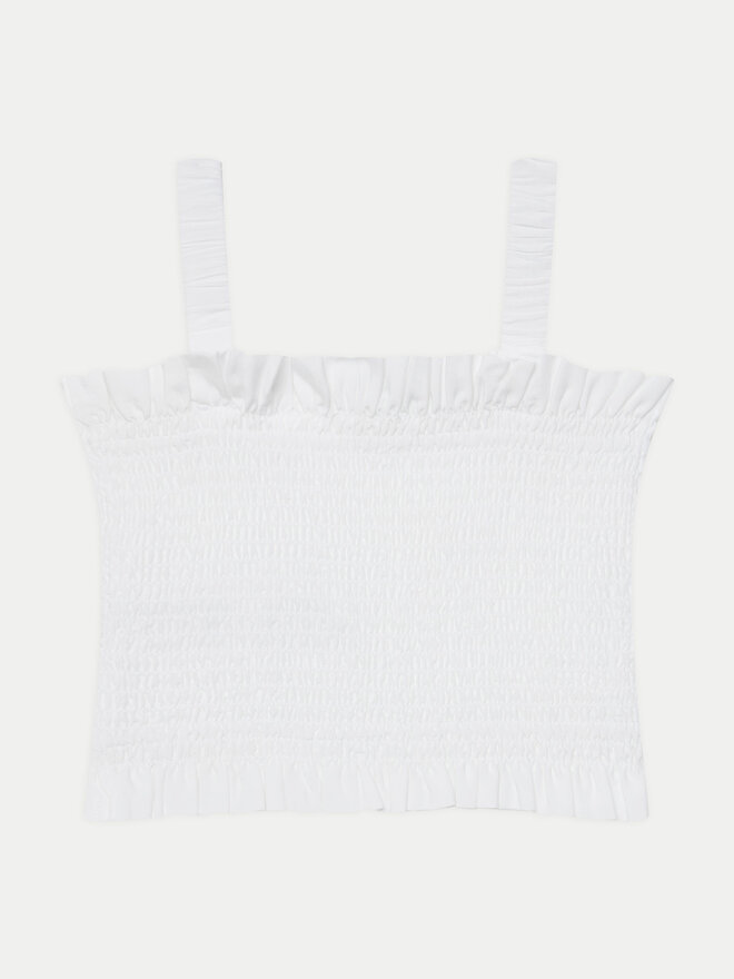 Guess Guess Top J5GH01 WG5S2 Blanco Regular Fit