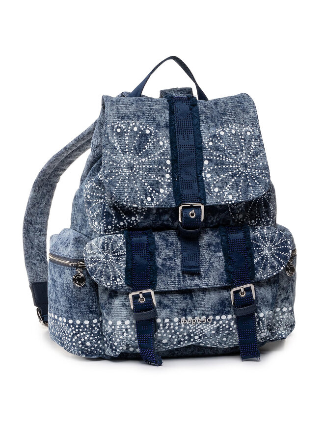 Mochila desigual azul marino discount