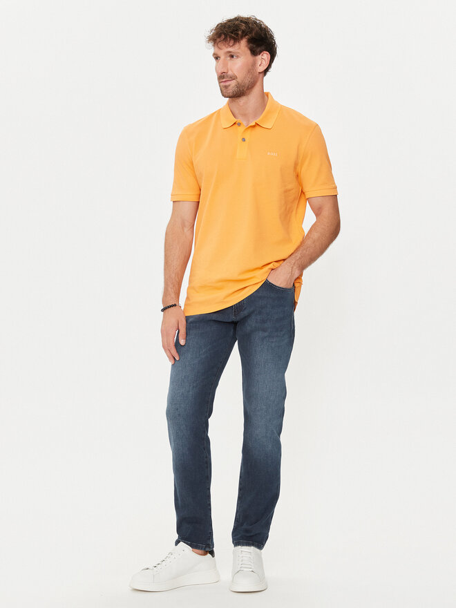BOSS BOSS Poloshirt Pallas 50468301 Gelb Regular Fit