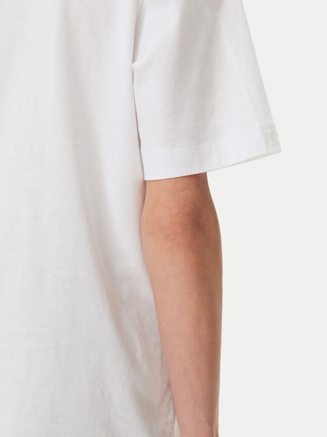 Munthe Munthe Camiseta Flisha 251111525166 Blanco Loose Fit