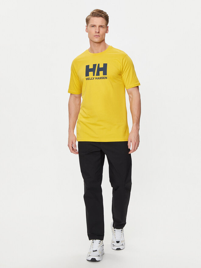 Helly Hansen Helly Hansen Marškinėliai Hh Logo T-Shirt 33979 Geltona Regular Fit