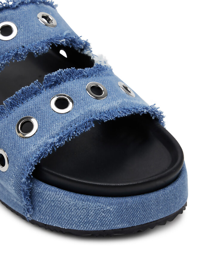 Inuikii Papucs Inuikii Jeans Studos 70103-150 506 Sötétkék