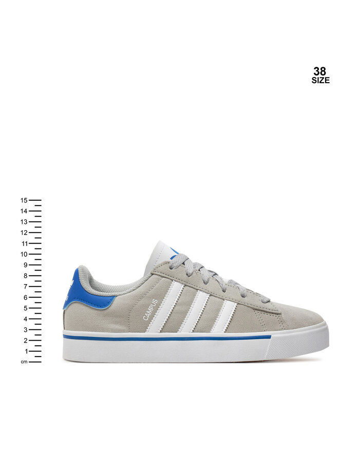 adidas Sneakersy adidas Campus Vulc IH8039 Szary