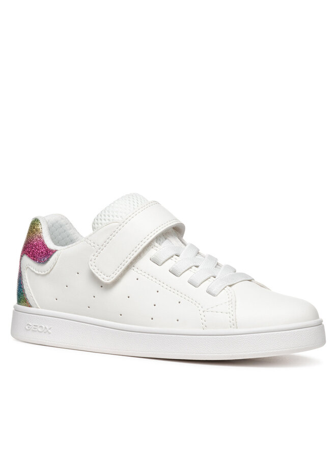 Geox Sneakersy Geox J Eclyper J36LRA 0BCQD C0653 M Bílá