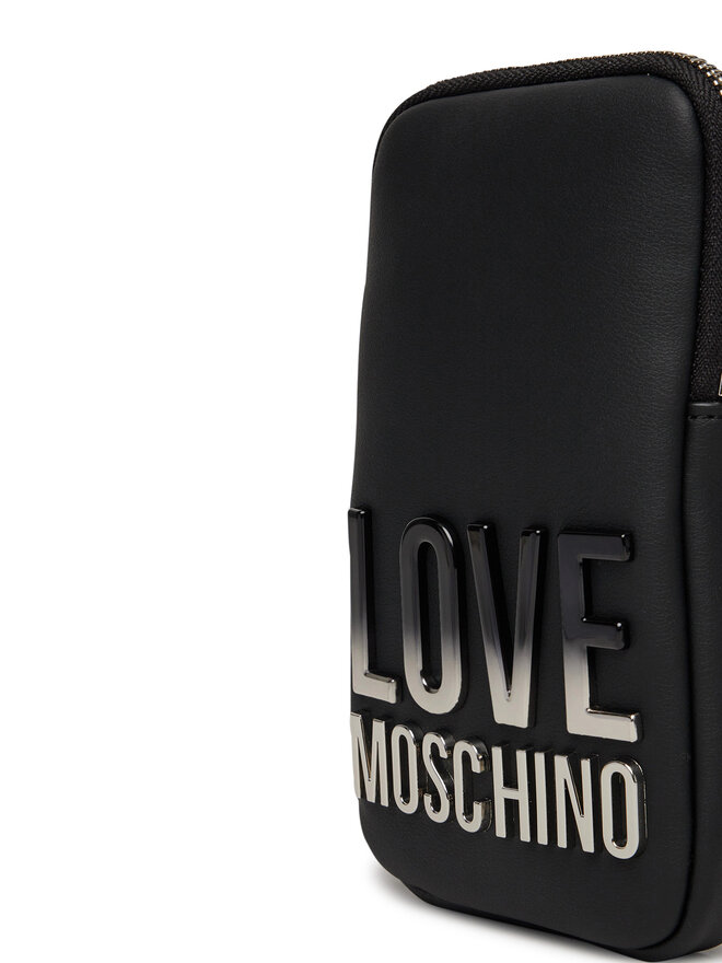 LOVE MOSCHINO Telefontartó táska LOVE MOSCHINO JC5729PP0MKD000B Fekete