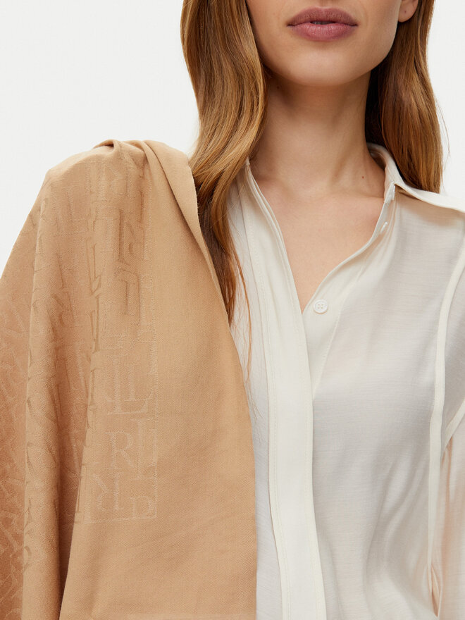 LAUREN RALPH LAUREN Szal LAUREN RALPH LAUREN 454937219004 Beżowy