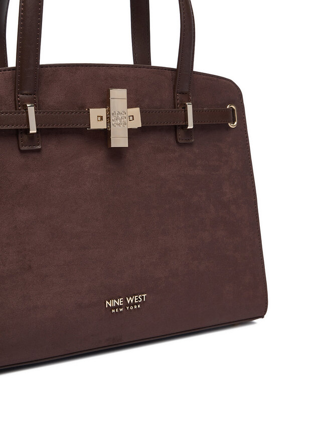 Nine West Handtasche Nine West CEO-MODERN GRACE-LDA9516 Dunkelbraun
