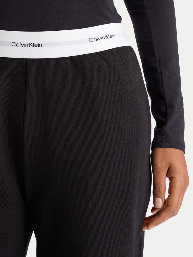 Calvin Klein Underwear Calvin Klein Underwear Pidžama hlače LV00QS7518 Crna Regular Fit