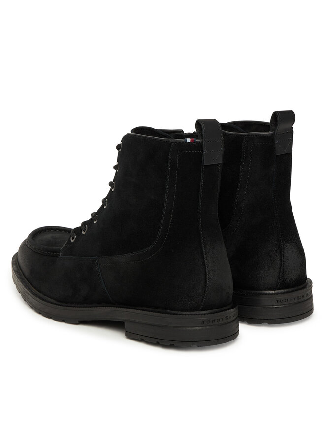 Tommy Hilfiger Polacchine Tommy Hilfiger Cleated W Moc FM0FM05599 Nero