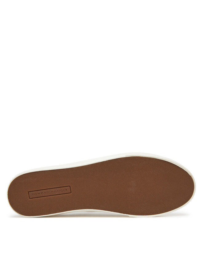 Tommy Hilfiger Tenisky Tommy Hilfiger Hi Vulc Low Oxford Suede FM0FM05401 Béžová