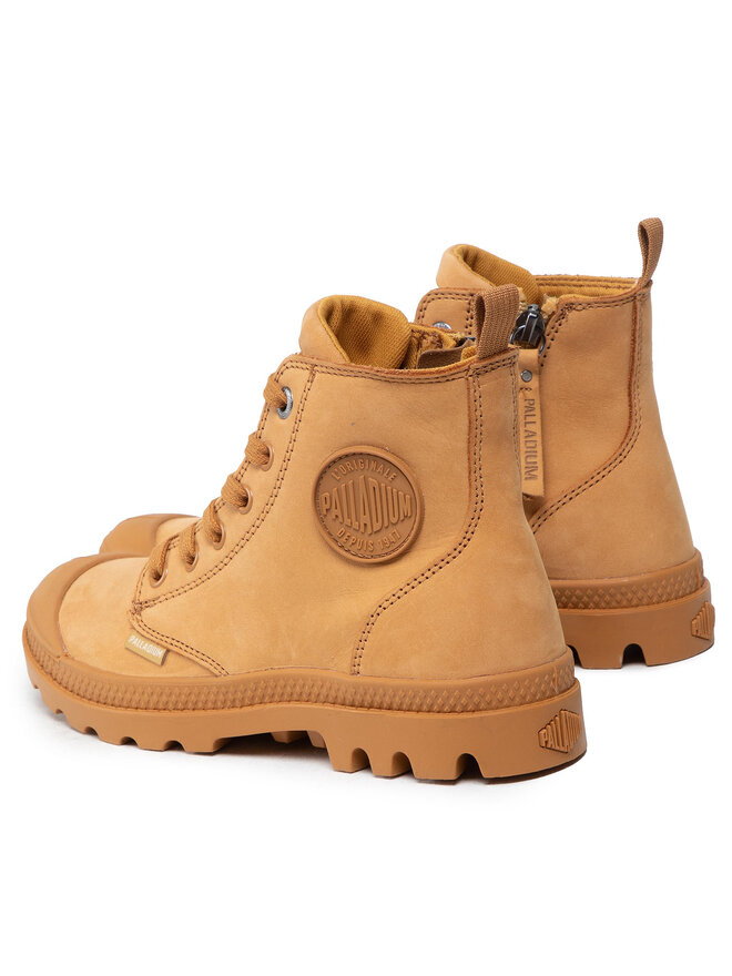 Palladium Schnürstiefeletten Palladium Pampa Hi Zip Nbk 96440-717-M Braun