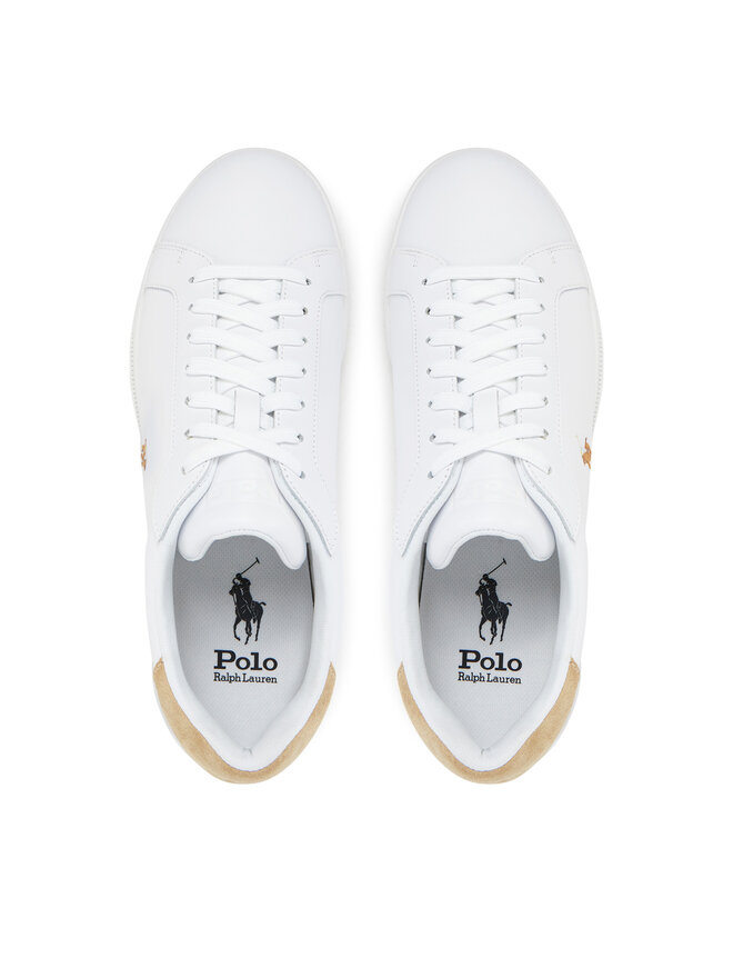 Polo Ralph Lauren Sneakersy Polo Ralph Lauren Heritage Court II 809940762001 Biela