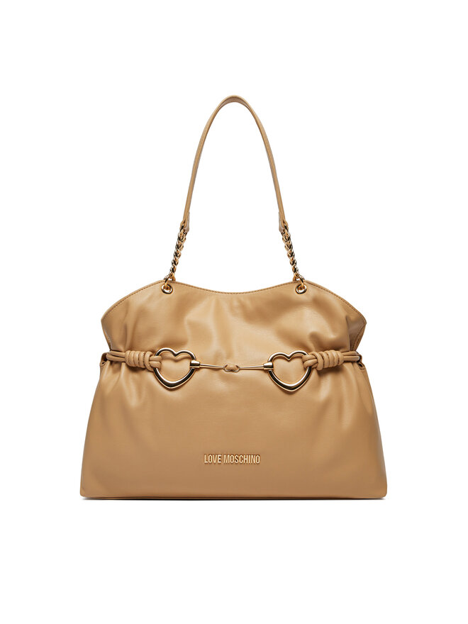 LOVE MOSCHINO Ročna torba LOVE MOSCHINO JC4033PP1MLB0105 Bež