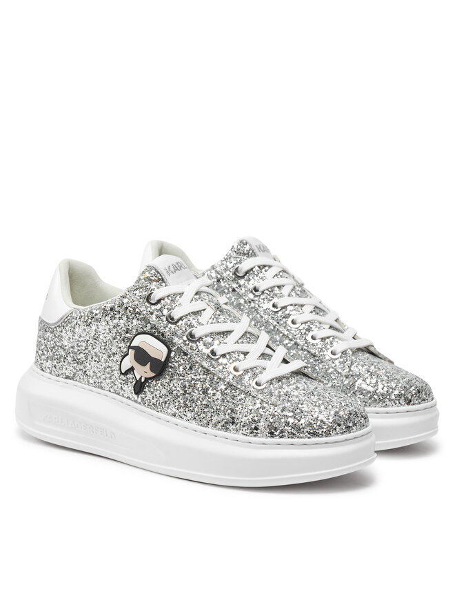 KARL LAGERFELD Tenisice KARL LAGERFELD KL62573N Srebrna