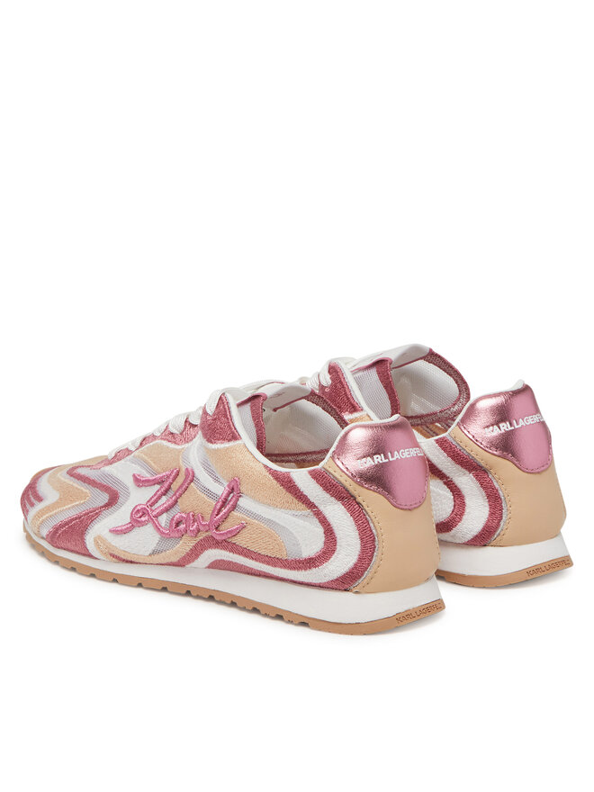 KARL LAGERFELD Sneakersy KARL LAGERFELD Venus KL65925 Růžová