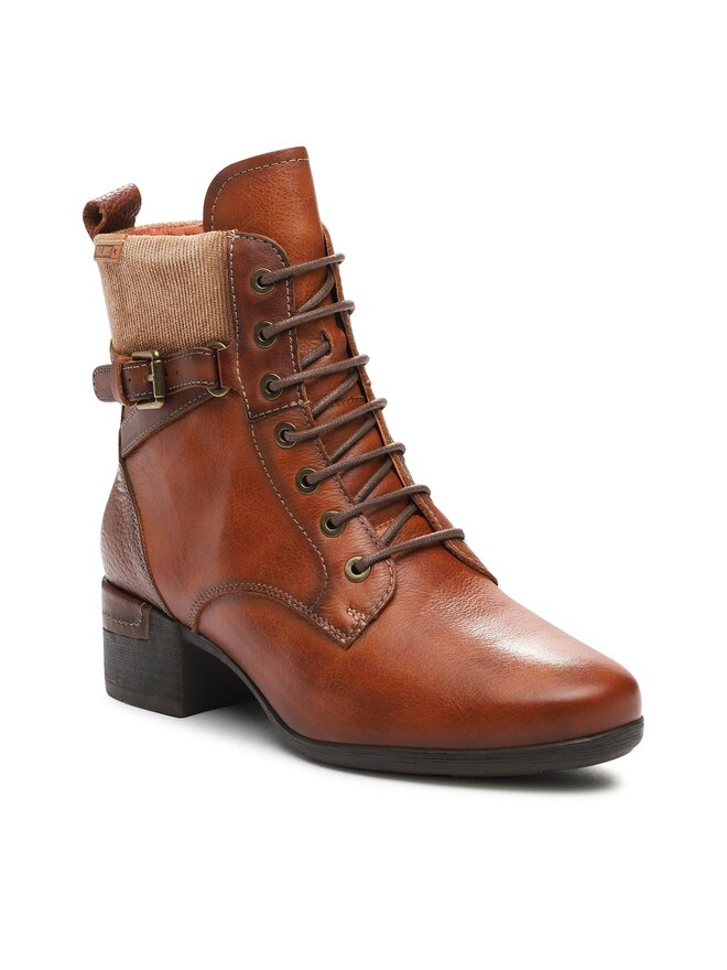 Pikolinos Botki Pikolinos W6W-8953C1 Brązowy