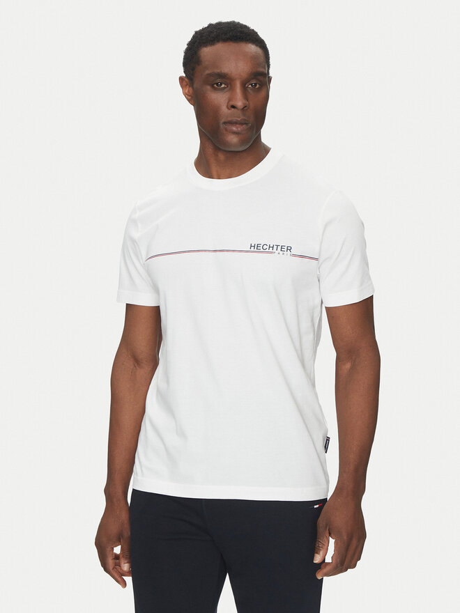Hechter Paris Hechter Paris Camiseta 75008 151919 Blanco Regular Fit