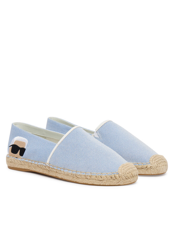 KARL LAGERFELD Еспадрильї KARL LAGERFELD Kamini KL80111G Блакитний