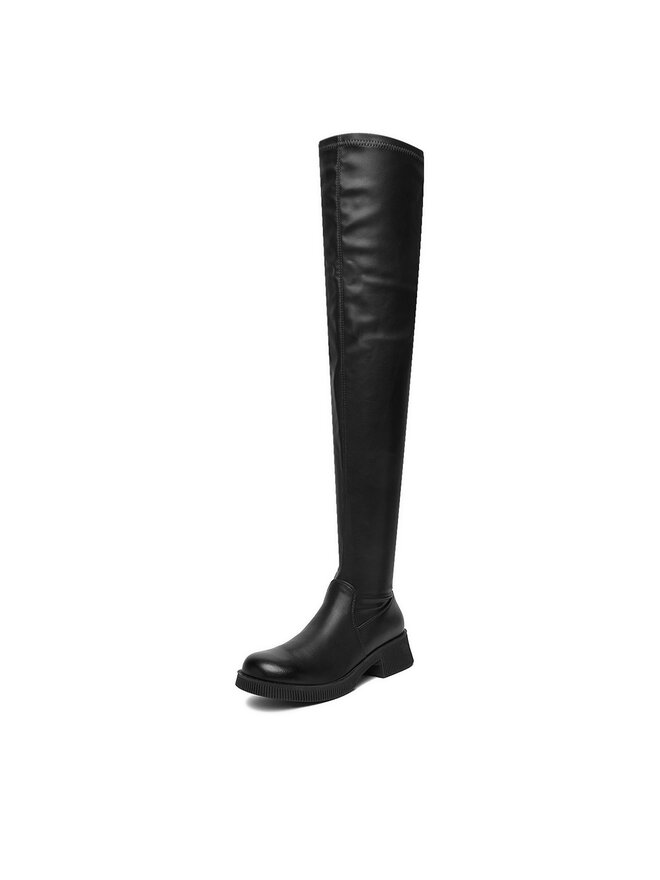 DeeZee Чизми DeeZee TYA81-J218 Черен