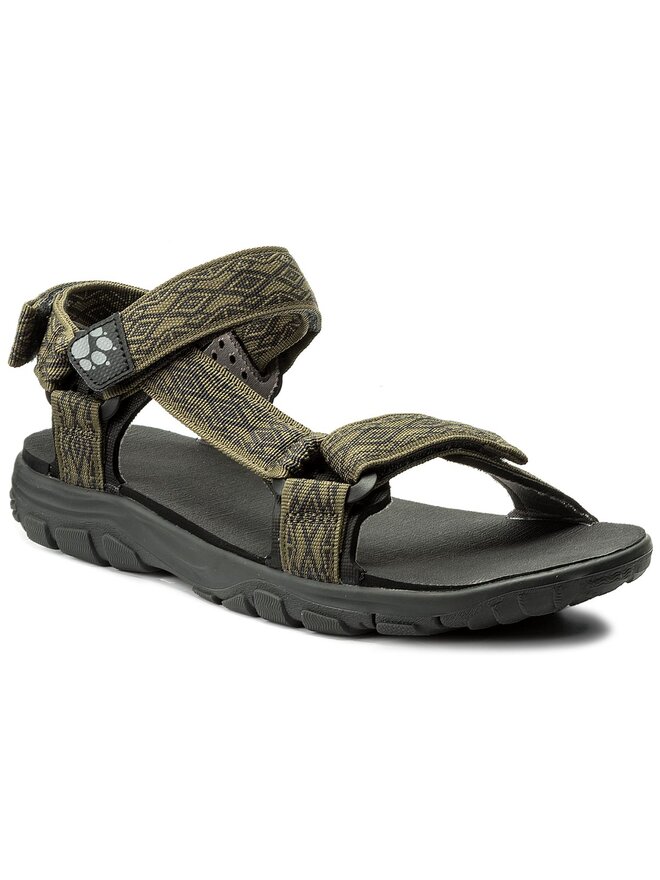 Sandales Jack Wolfskin Seven Seas 2 Sandal M 4026651 Vert chaussures
