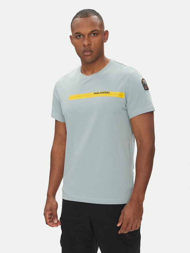 Parajumpers Parajumpers T-shirt Tape 25SMPMTSIT01 Plava Regular Fit