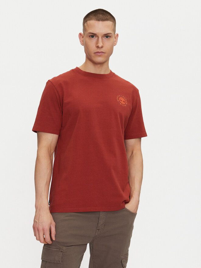 Timberland Timberland Póló TB0A6DPD Piros Regular Fit