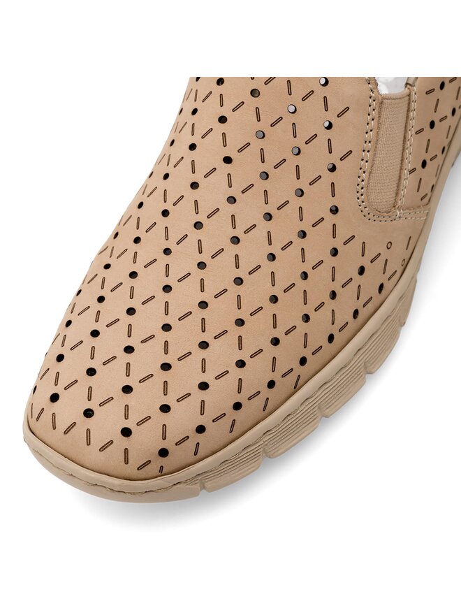 Rieker Pusbačiai Rieker 53795-60 Smėlio