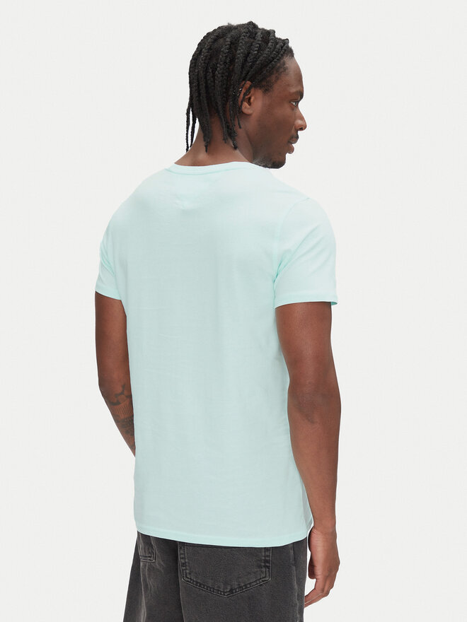 Tommy Jeans Tommy Jeans Marškinėliai DM0DM04411 Žalia Slim Fit