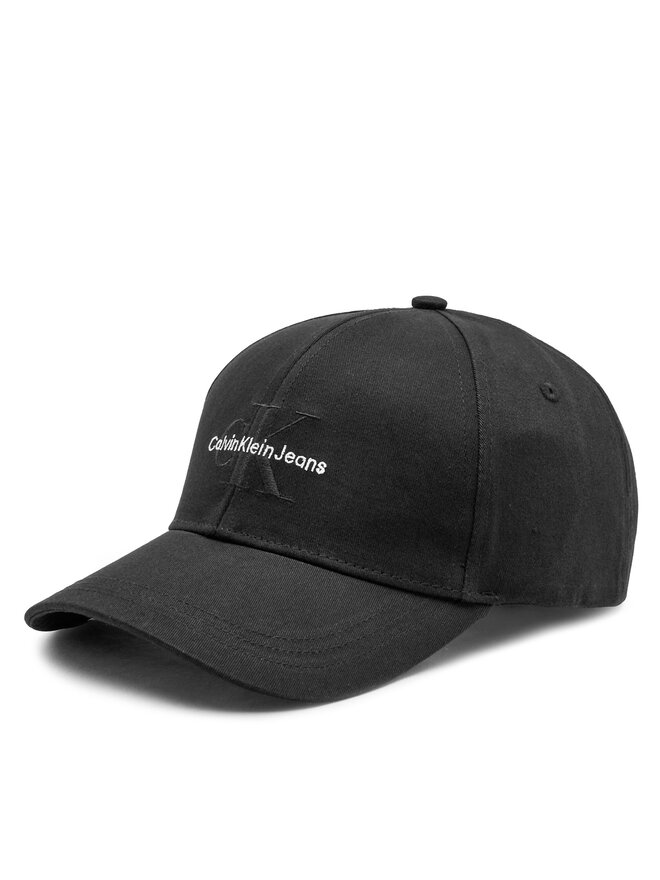 Calvin Klein Czapka z daszkiem Calvin Klein Monologo Embro K50K512180 Czarny