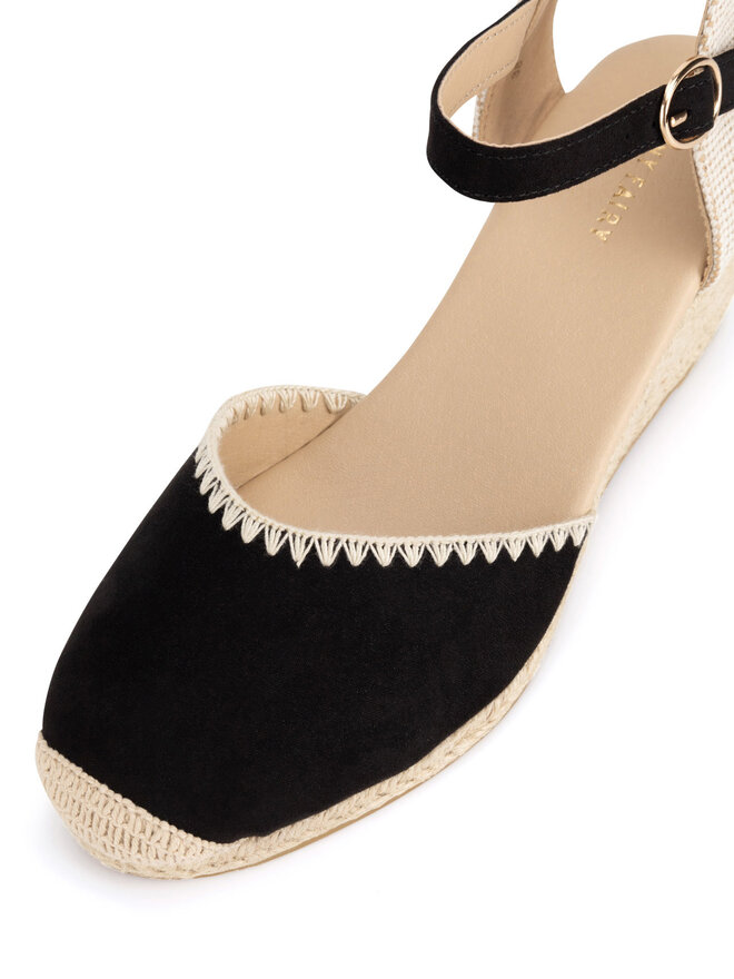 Jenny Fairy Espadrilles Jenny Fairy WYL2610-1 Schwarz