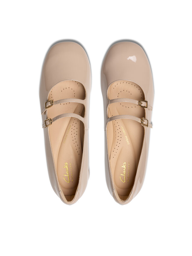 Clarks Półbuty Clarks 26181313 Beżowy