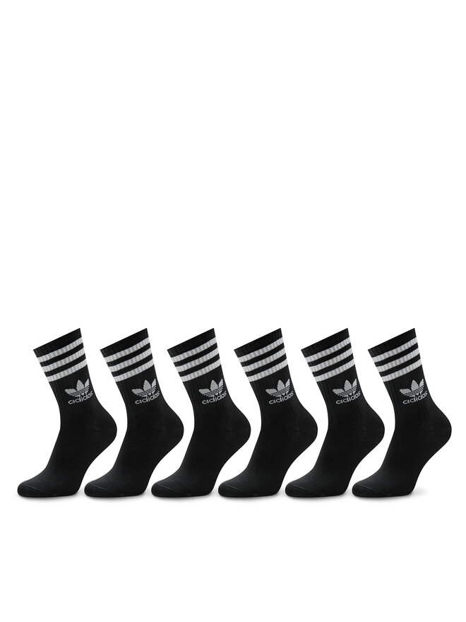 adidas Unisex ilgų kojinių komplektas (6 poros) adidas JE1829 Juoda