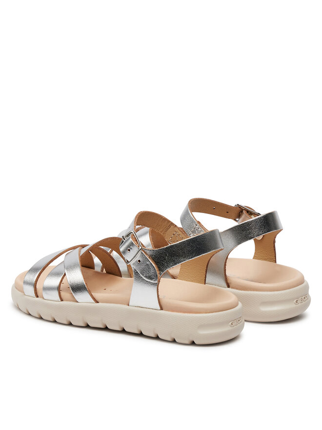 Geox Σανδάλια Geox J Sandal Soleima Gir J45GSA 000CF C1007 S Ασημί