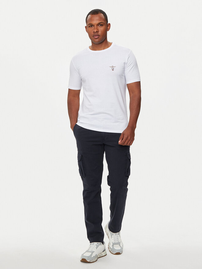 Aeronautica Militare Aeronautica Militare Футболка AM1UTI001 Білий Regular Fit