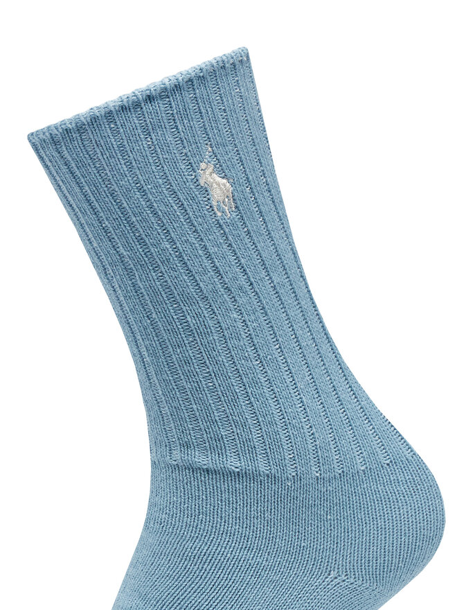 Polo Ralph Lauren Skarpety wysokie damskie Polo Ralph Lauren 455921921001 Niebieski