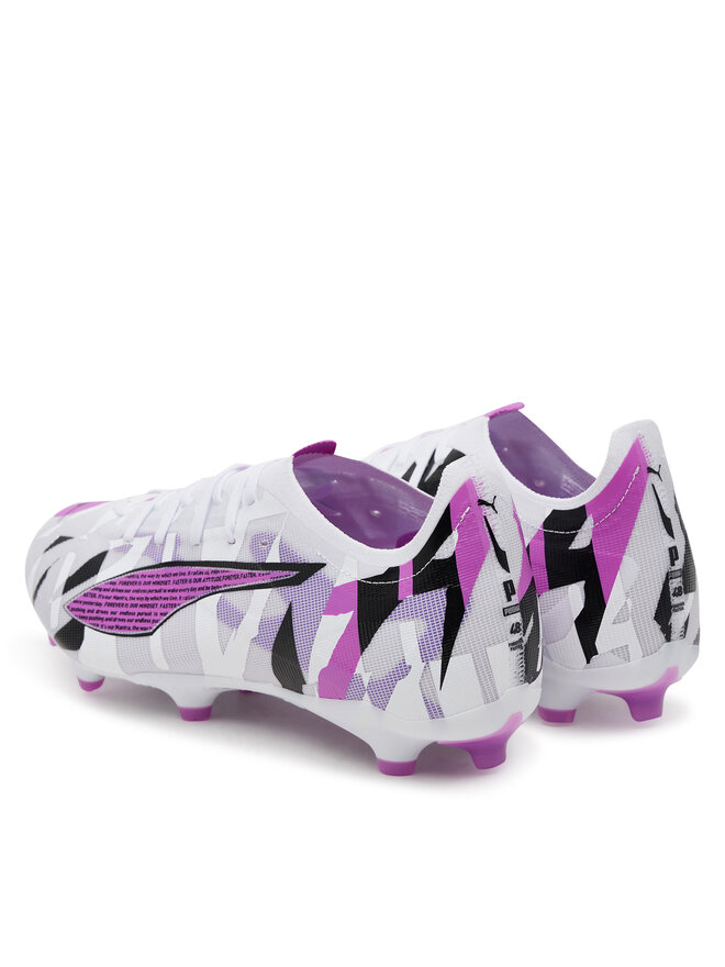 Puma Buty do piłki nożnej Puma Ultra 5 Match Forever Fg/Ag 108412 01 Biały