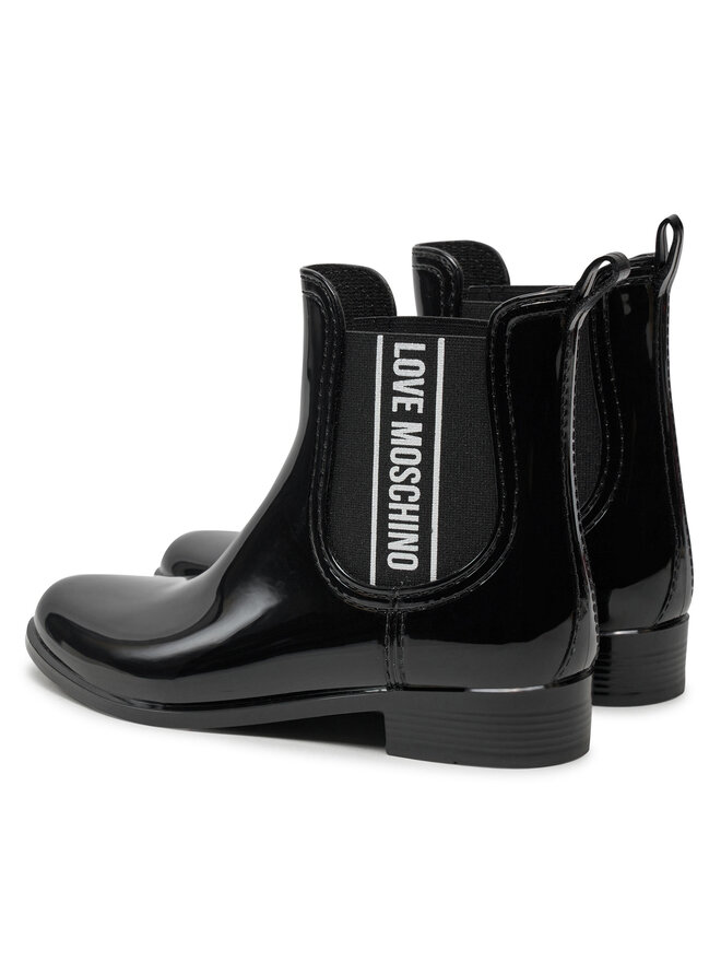 LOVE MOSCHINO Гумени ботуши LOVE MOSCHINO JA21013G1LIR1000 Черен