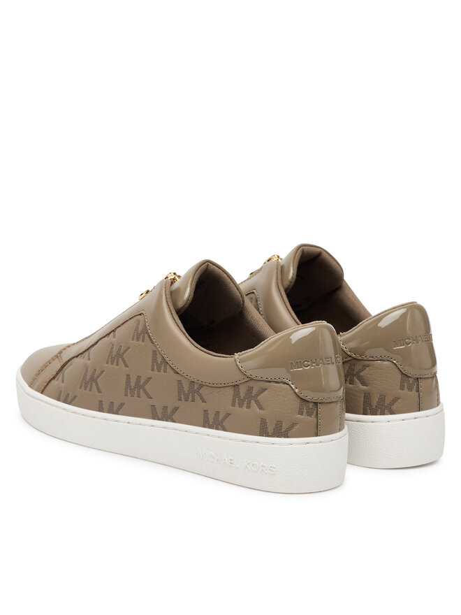 MICHAEL Michael Kors Снікерcи MICHAEL Michael Kors Keaton Zip Slip On 43T5KTFP5L Бежевий