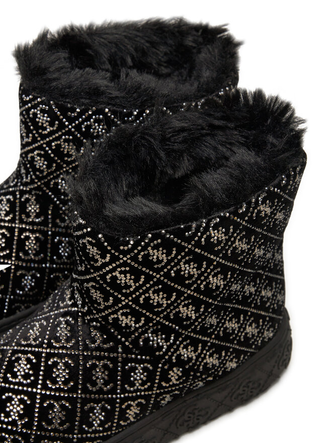 Guess Śniegowce Guess Unitie FLFUTI FAM10 Czarny