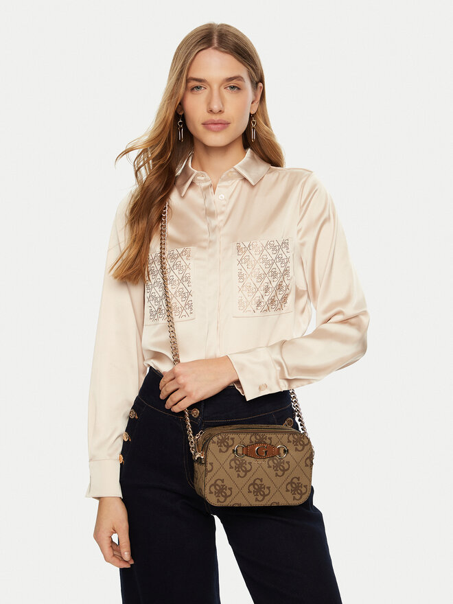 Guess Ročna torba Guess HWOS86 54140 Rjava