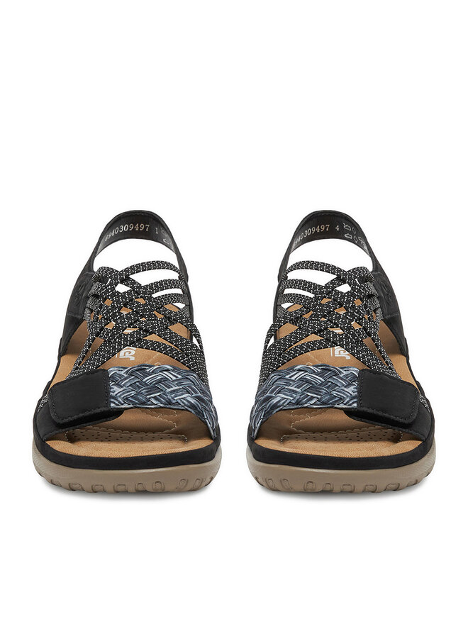 Rieker Sandalen Rieker 64889-00 Schwarz