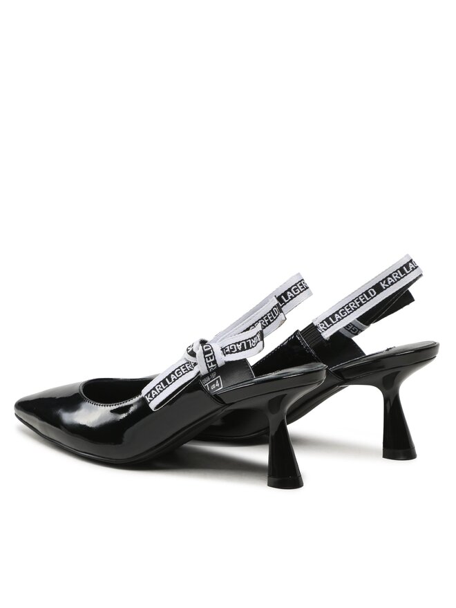KARL LAGERFELD Sandále KARL LAGERFELD KL30808 Čierna