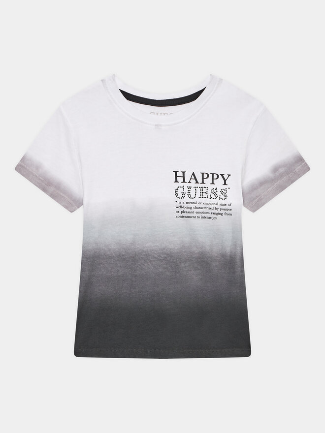 Guess Guess T-Shirt J3YI37 K8HM4 Schwarz Boxy Fit