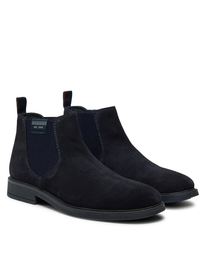 Bugatti Botines Chelsea Bugatti 311-AGS30-1400 Azul marino