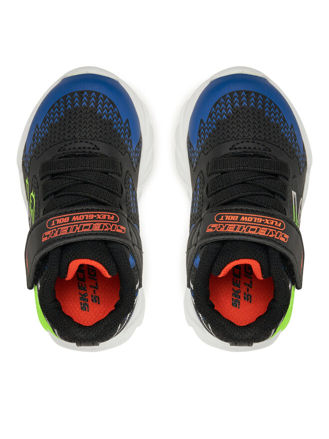 Skechers Sneakersy Skechers Flex-Glow Bolt 400138N/BKBL Čierna