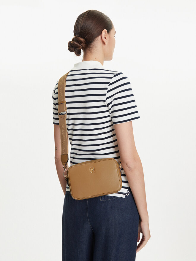 Tommy Hilfiger Ročna torba Tommy Hilfiger AW0AW16906 Bež