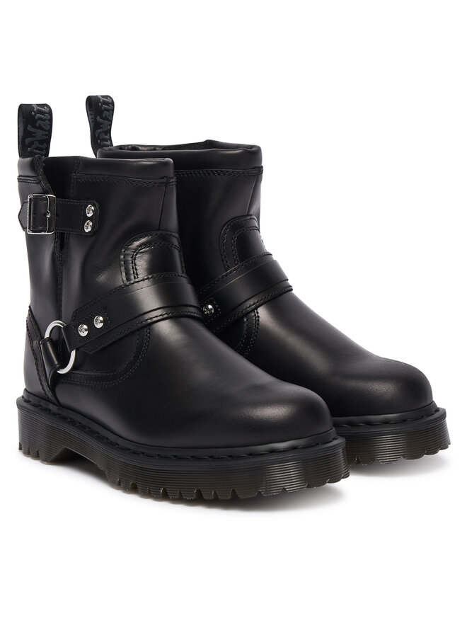Dr. Martens Stiefeletten Dr. Martens Anistone HRNS Black Orleans DM42583001 Schwarz