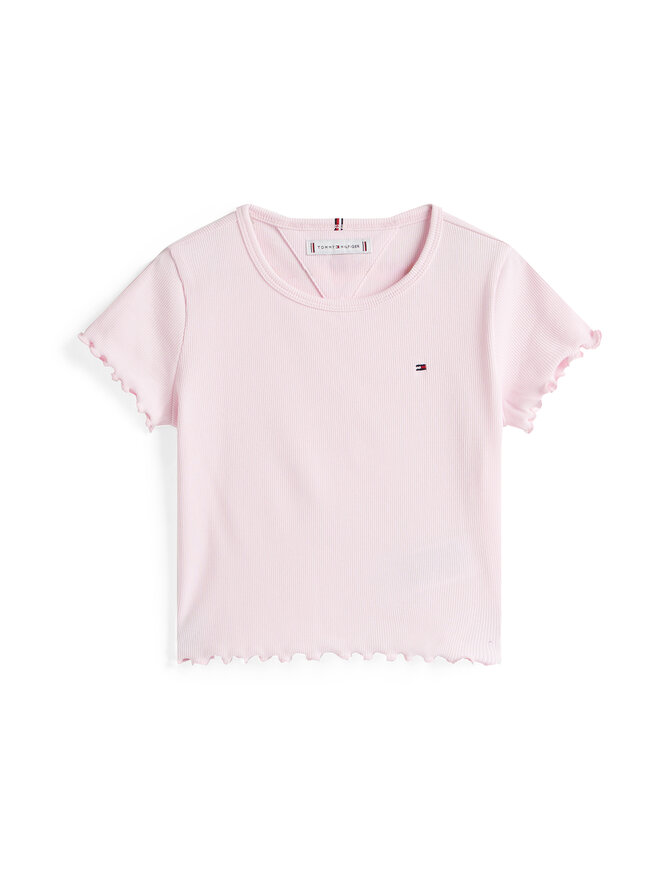 Tommy Hilfiger Tommy Hilfiger Camiseta Essential KG0KG08590 Rosa Regular Fit