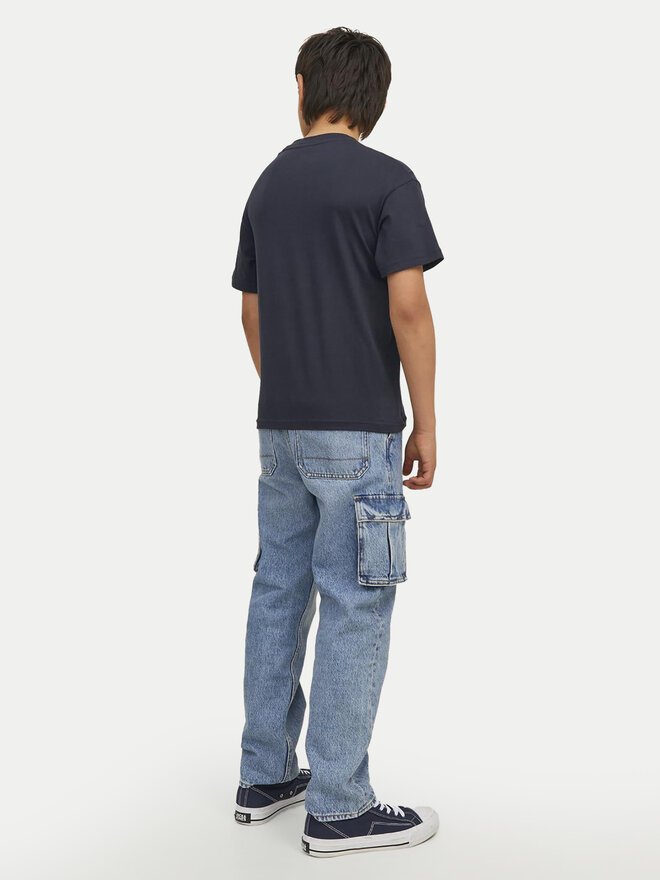 Jack&Jones Junior Jack&Jones Junior Póló Star 12237435 Sötétkék Relaxed Fit