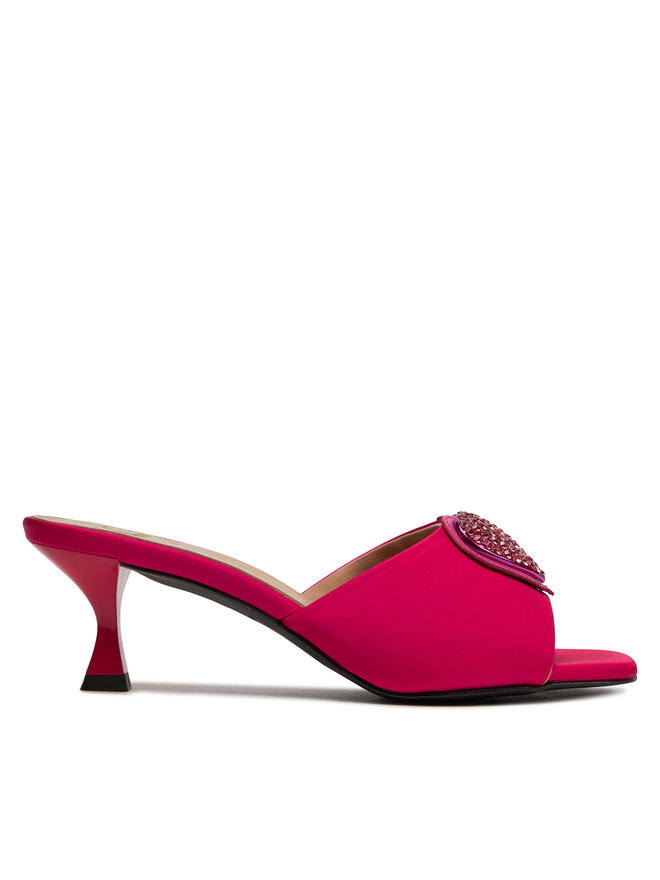 LOVE MOSCHINO Klapki LOVE MOSCHINO JA28045G0IJO0604 Różowy